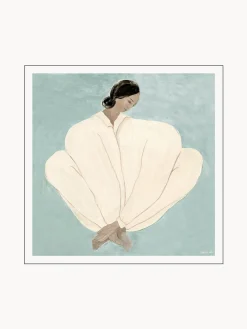 Clearance Poster and Frame Poster Meet me at Jaures by Sofia Lind x The Poster Club