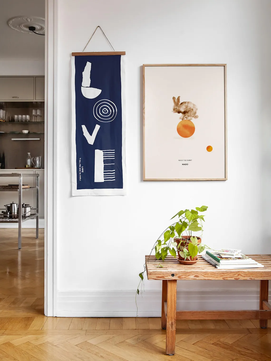 Clearance MADO Poster Rocky the Rabbit