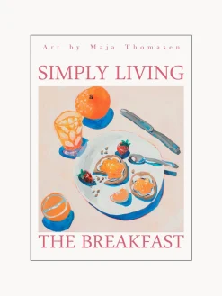 Discount Poster and Frame Poster The Breakfast