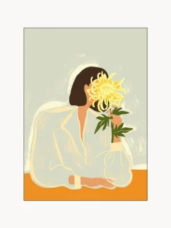 Outlet Poster and Frame Poster The Crysanthemum