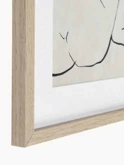 Hot Bizzotto Posters avec cadres en bois Refined, 2 élém.