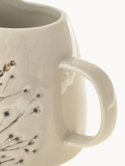 Sale Bloomingville Pot à lait artisanal avec motif botanique Bea