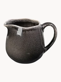 Discount Broste Copenhagen Pot à lait artisanal Nordic Coal, 300 ml Noir, chiné