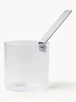 New knIndustrie Pot à lait en verre borosilicate Boiler