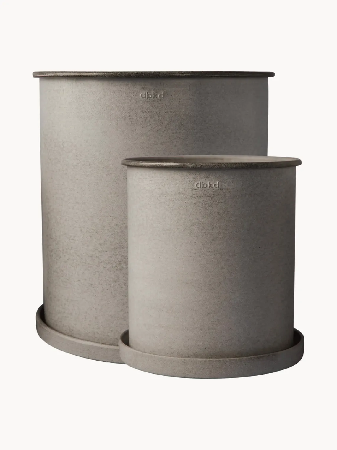 New DBKD Pots de fleurs Plant, 2 élém.