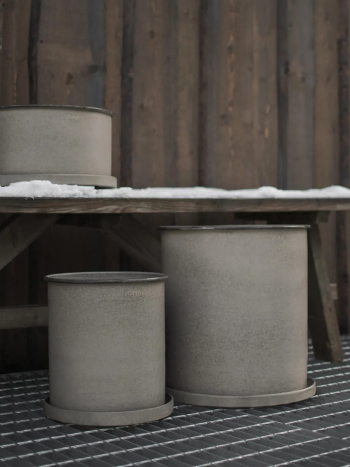 New DBKD Pots de fleurs Plant, 2 élém.