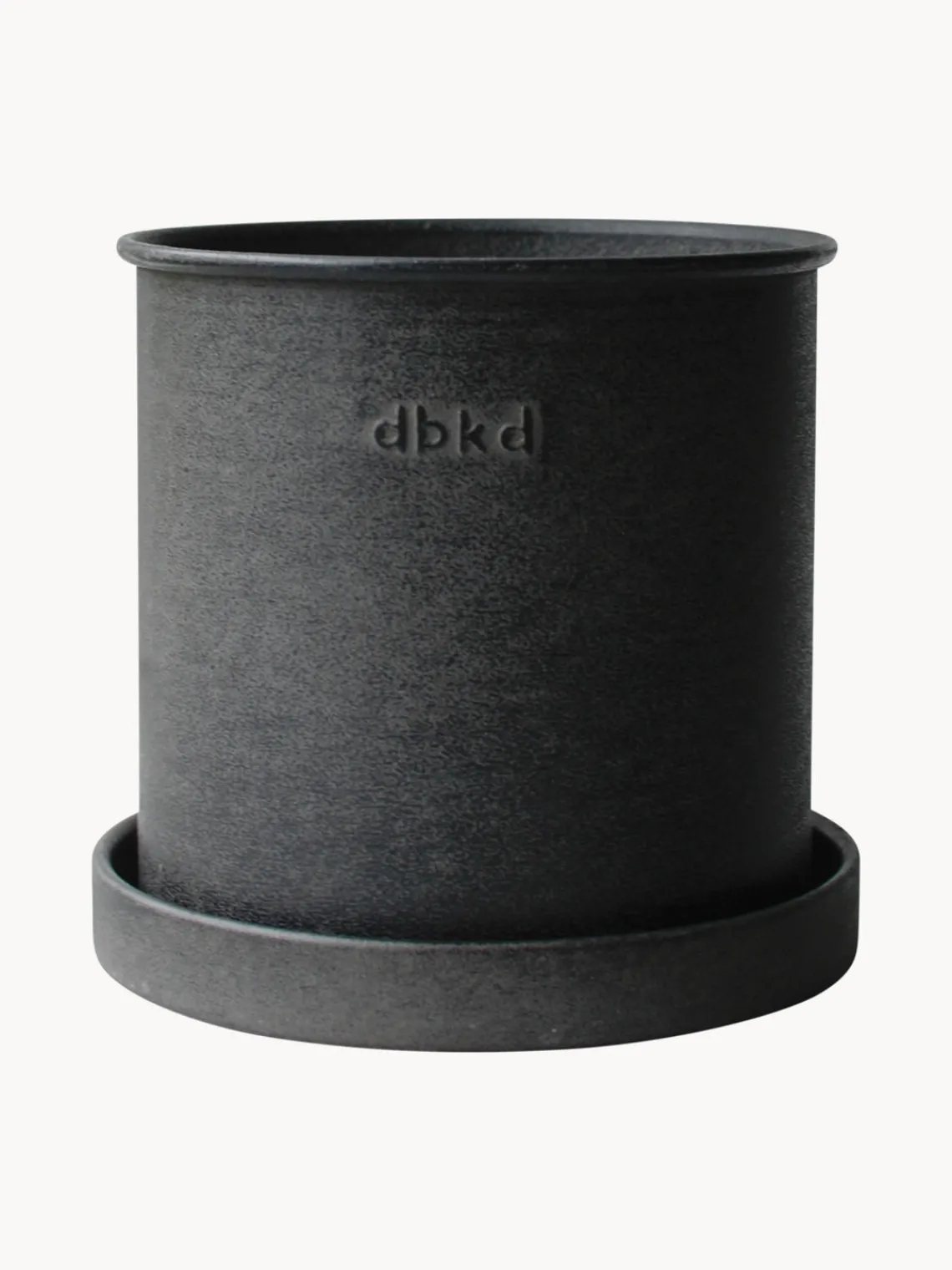 New DBKD Pots de fleurs Plant, 2 élém. Anthracite, chiné et mat