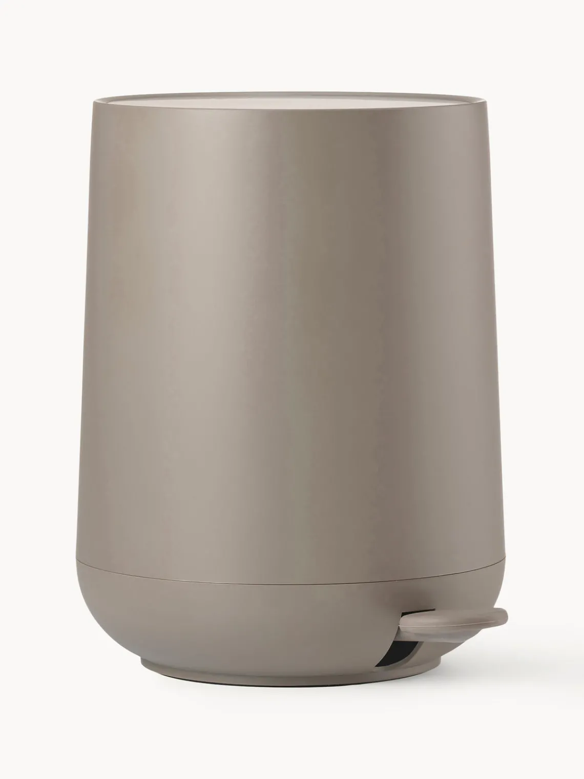 Fashion Zone Denmark Poubelle à fermeture douce Nova, 5 L Taupe