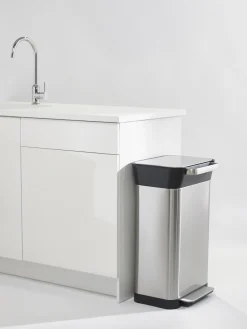 New Joseph Joseph Poubelle avec fonction compression des déchets Titan, 30 L