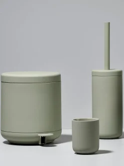 Hot Zone Denmark Poubelle avec fonction pédale Umo Vert sauge