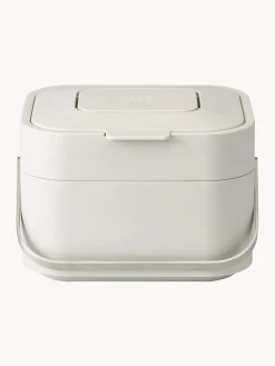 New Joseph Joseph Poubelle pour déchets bio Stack, 4 L Blanc cassé