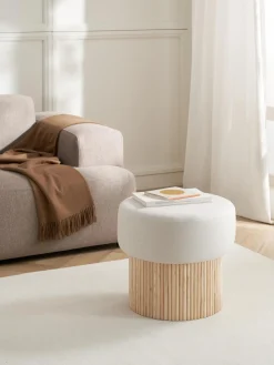 Best Westwing Collection Pouf avec rangement Nala