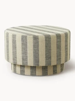Clearance Nordal Pouf en lin Ladoga