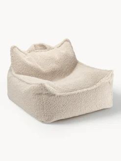 Sale Wigiwama Pouf en peluche pour enfant Sugar Peluche beige clair