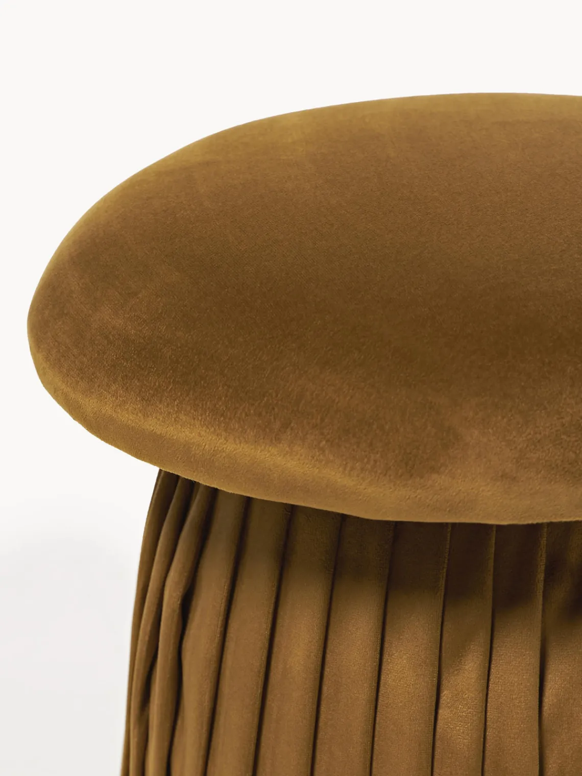 New Bloomingville Pouf en velours Roberta