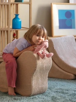 Best Wigiwama Pouf enfant en velours côtelé Cloud Velours côtelé beige clair