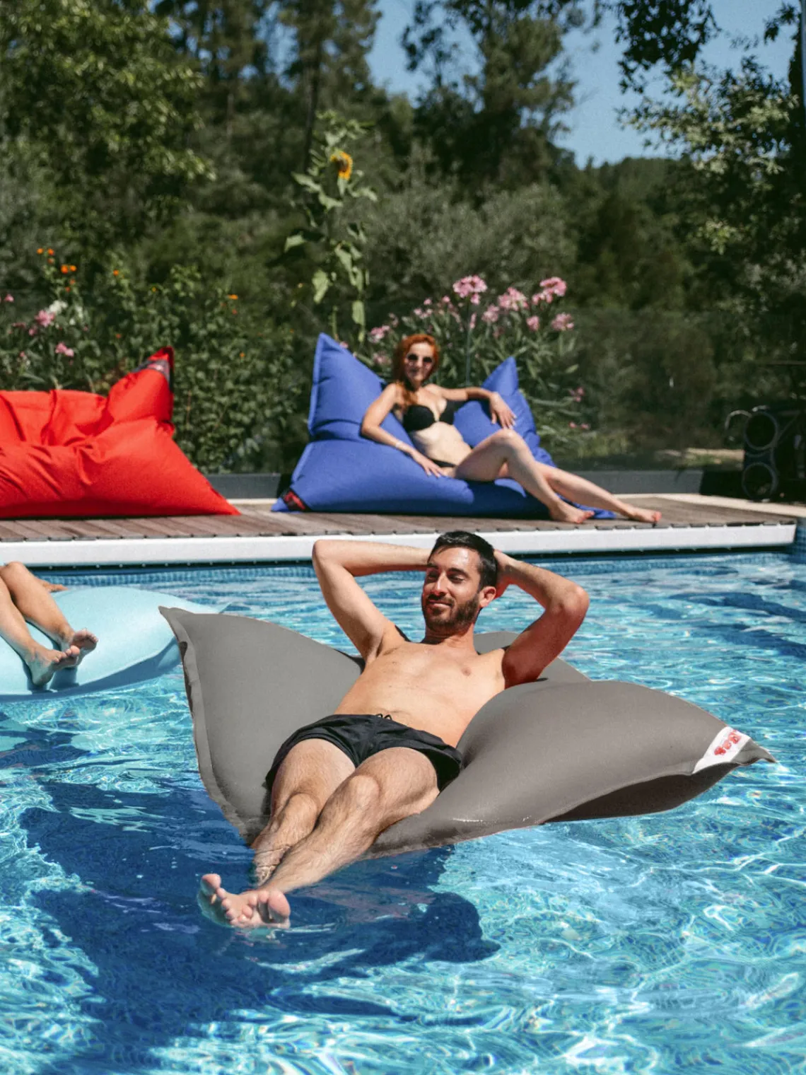 Hot Magma Pouf piscine Calypso