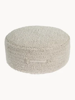 Fashion Lorena Canals Pouf pour enfant fait main Chill Tissu beige clair