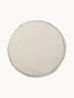 Fashion Lorena Canals Pouf pour enfant fait main Chill Tissu beige clair
