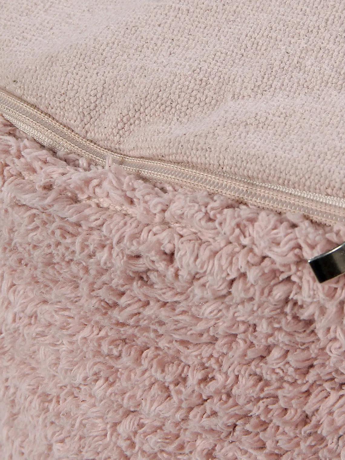 Discount Lorena Canals Pouf pour enfant fait main Chill Tissu rose pâle