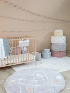 Clearance Lorena Canals Pouf pour enfant fait main Chill Gris clair