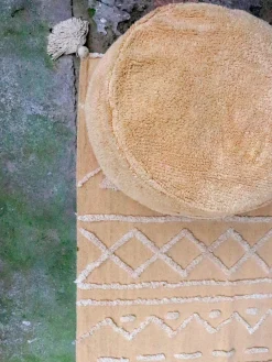 Clearance Lorena Canals Pouf pour enfant fait main Chill Ocre