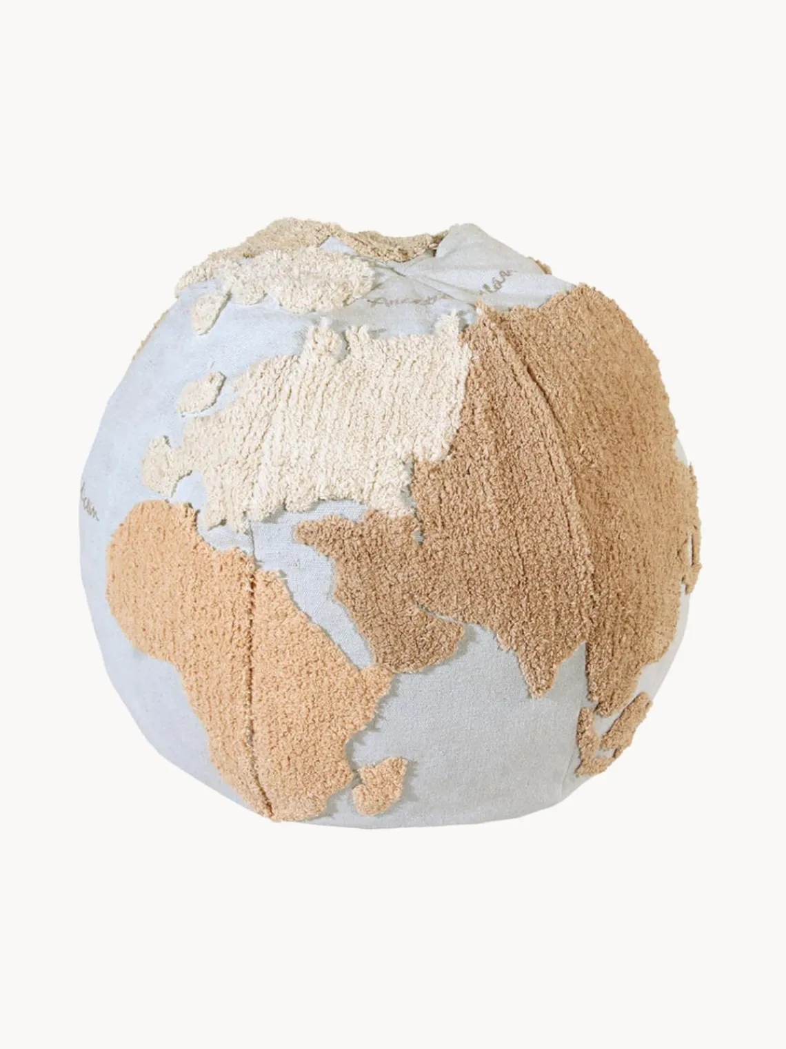 Clearance Lorena Canals Pouf pour enfants fait à la main World Map