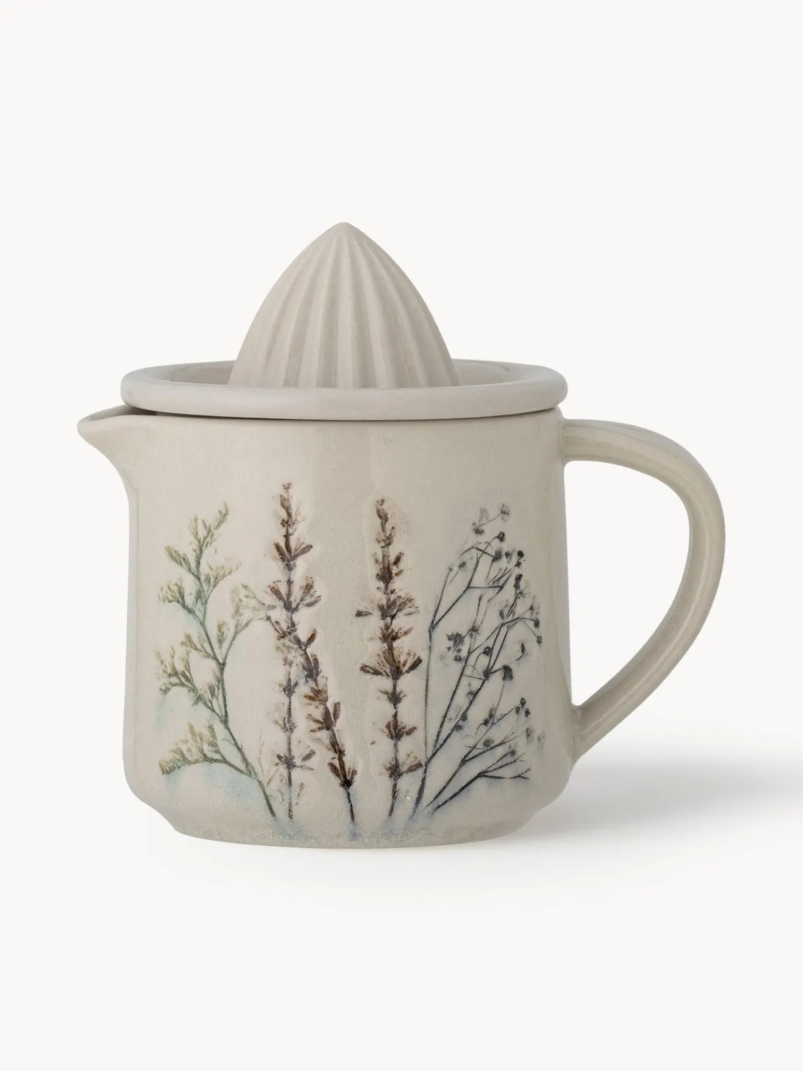 Discount Bloomingville Presse-agrumes artisanal avec motif botanique Bea