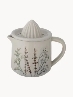 Discount Bloomingville Presse-agrumes artisanal avec motif botanique Bea