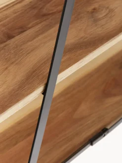 Sale ladelle Présentoir à gâteau en bois de manguier Serve