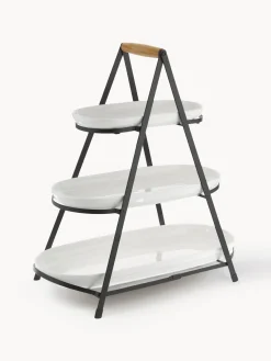 Clearance ladelle Présentoir à gâteaux porcelaine avec plateaux amovibles Tower
