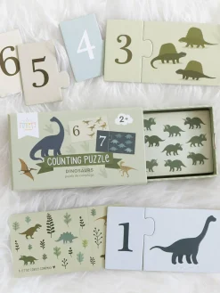 Outlet A Little Lovely Company Puzzle pour apprendre les chiffres Dinosaurs
