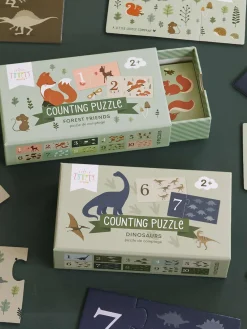 Outlet A Little Lovely Company Puzzle pour apprendre les chiffres Dinosaurs