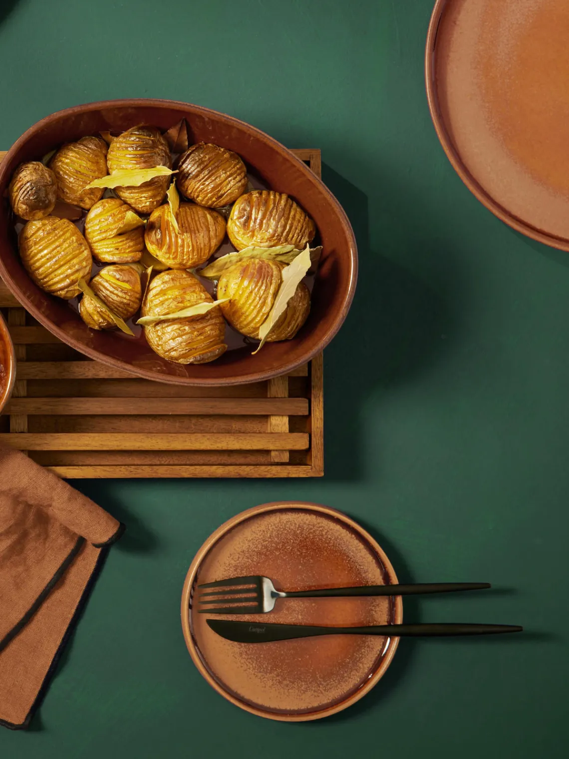 Discount ASA Selection Ramequin ovale en porcelaine Miniu, tailles variées Brun clair mat, terracotta haute brillance