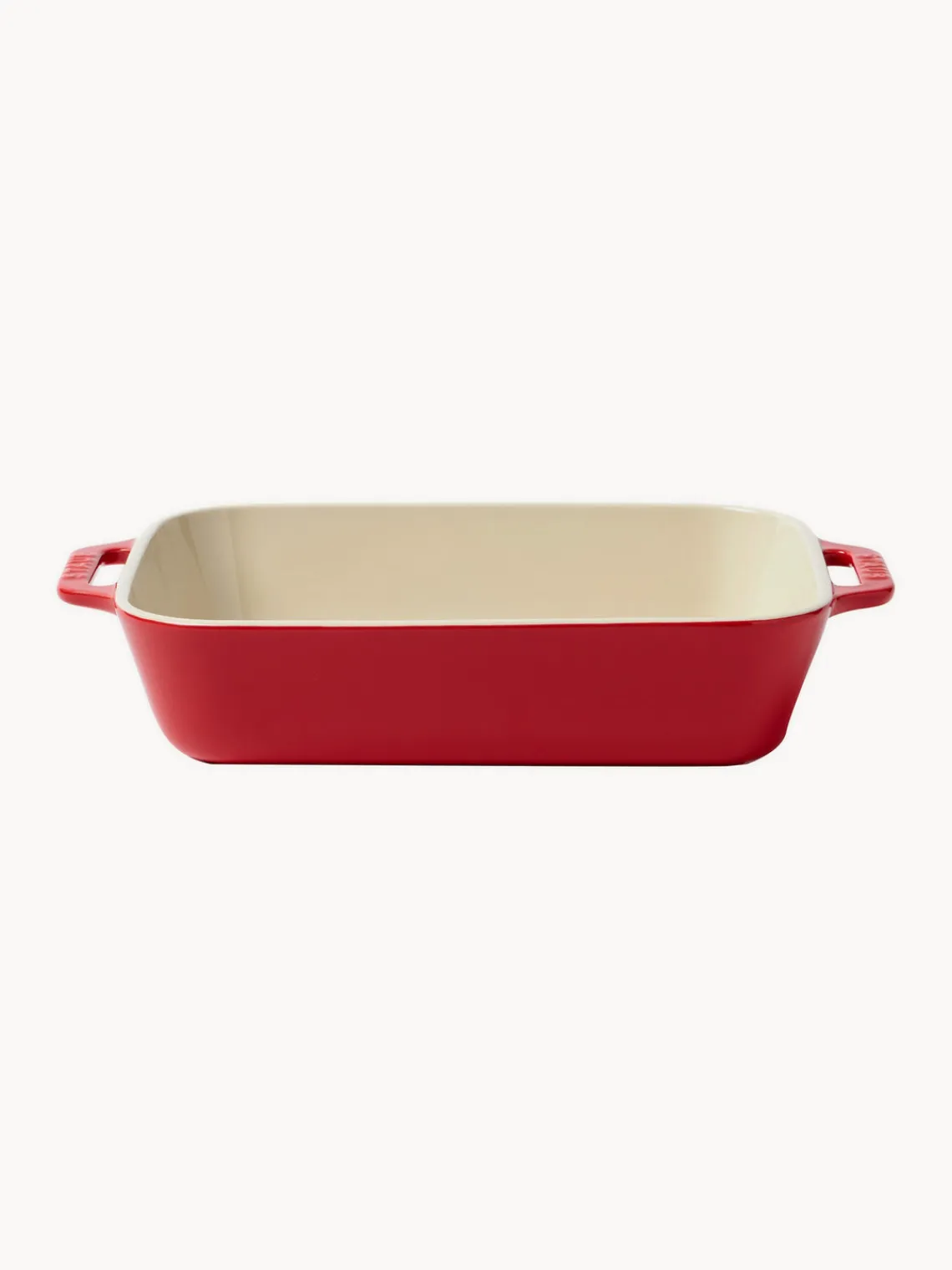 Fashion Staub Ramequins Ceramic, 2 élém. Blanc cassé, rouge