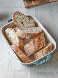 Online Staub Ramequins Ceramic, 3 élém. Blanc cassé, bleu pétrole