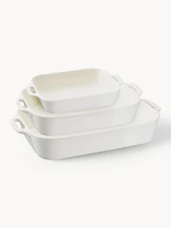 Outlet Staub Ramequins Ceramic, 3 élém. Blanc cassé, blanc