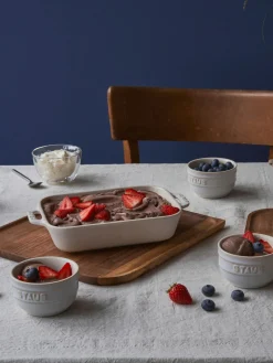 Outlet Staub Ramequins Ceramic, 3 élém. Blanc cassé, blanc