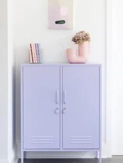 Online Mustard Made Rangement en métal Midi Lilas