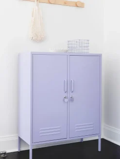 Online Mustard Made Rangement en métal Midi Lilas