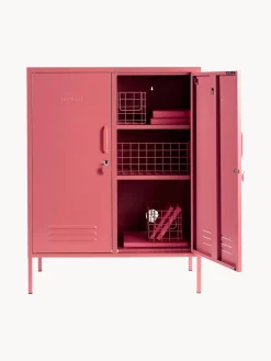 Fashion Mustard Made Rangement en métal The Midi Vieux rose