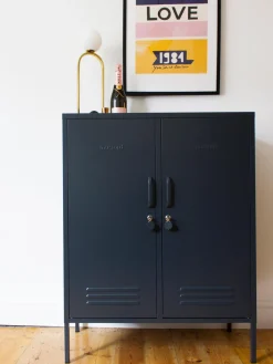 Hot Mustard Made Rangement en métal The Midi Anthracite