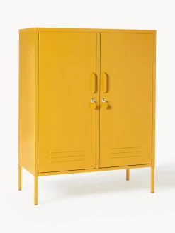 Sale Mustard Made Rangement en métal The Midi Jaune moutarde