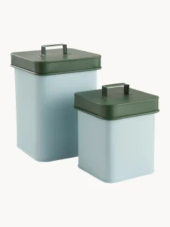 Online Jotex Récipients pour aliments Luca, 2 élém. Bleu ciel, vert foncé