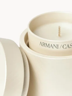 New Armani Casa Recharge bougie parfumée Hola Ambre & encens