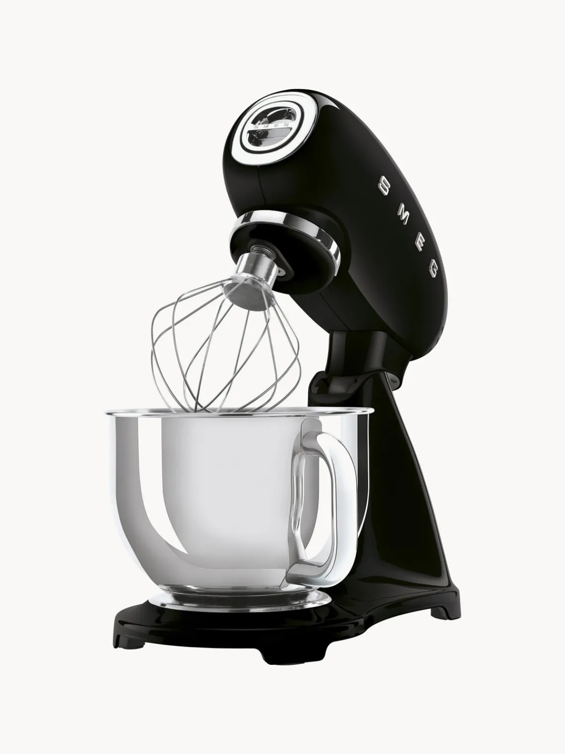 Sale Smeg Robot de cuisine 50's Style Noir, haute brillance