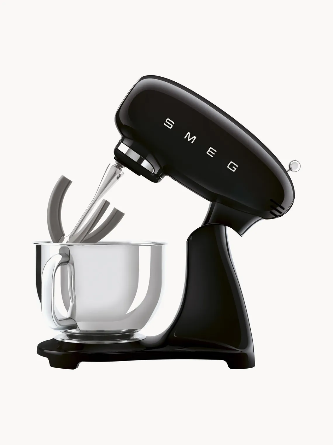 Sale Smeg Robot de cuisine 50's Style Noir, haute brillance