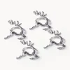 Clearance Villa D'Este Home Tivoli Ronds de serviette de table Reindeer, 4 pièces