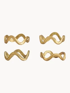 Hot Nordal Ronds de serviette Skye, 4 pièces