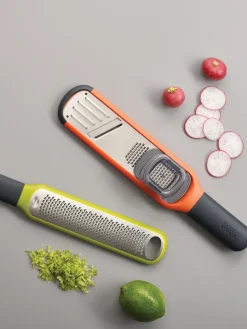 New Joseph Joseph Râpe à agrumes avec mini raclette Handi-Zest